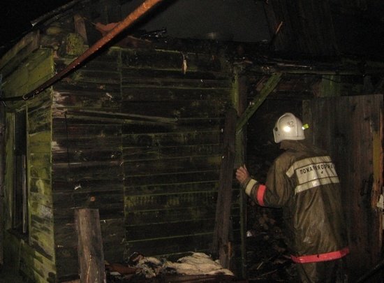 Пожар в Верхнехавском районе