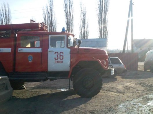 Пожар в Верхнехавском районе